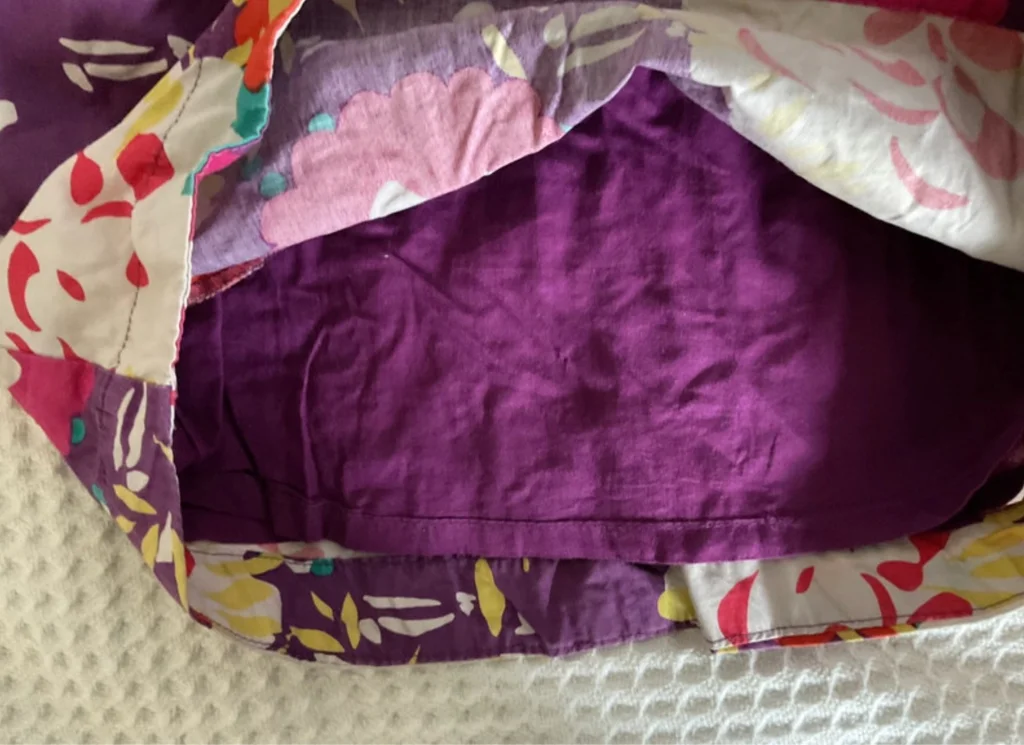 🔥-20%🔥 Robe DPAM 💯 coton Fleurie – Violette & Multicolore – T.3 ans (94 cm) – photo 8
